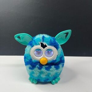 Furby Boom Blue Teal Waves
